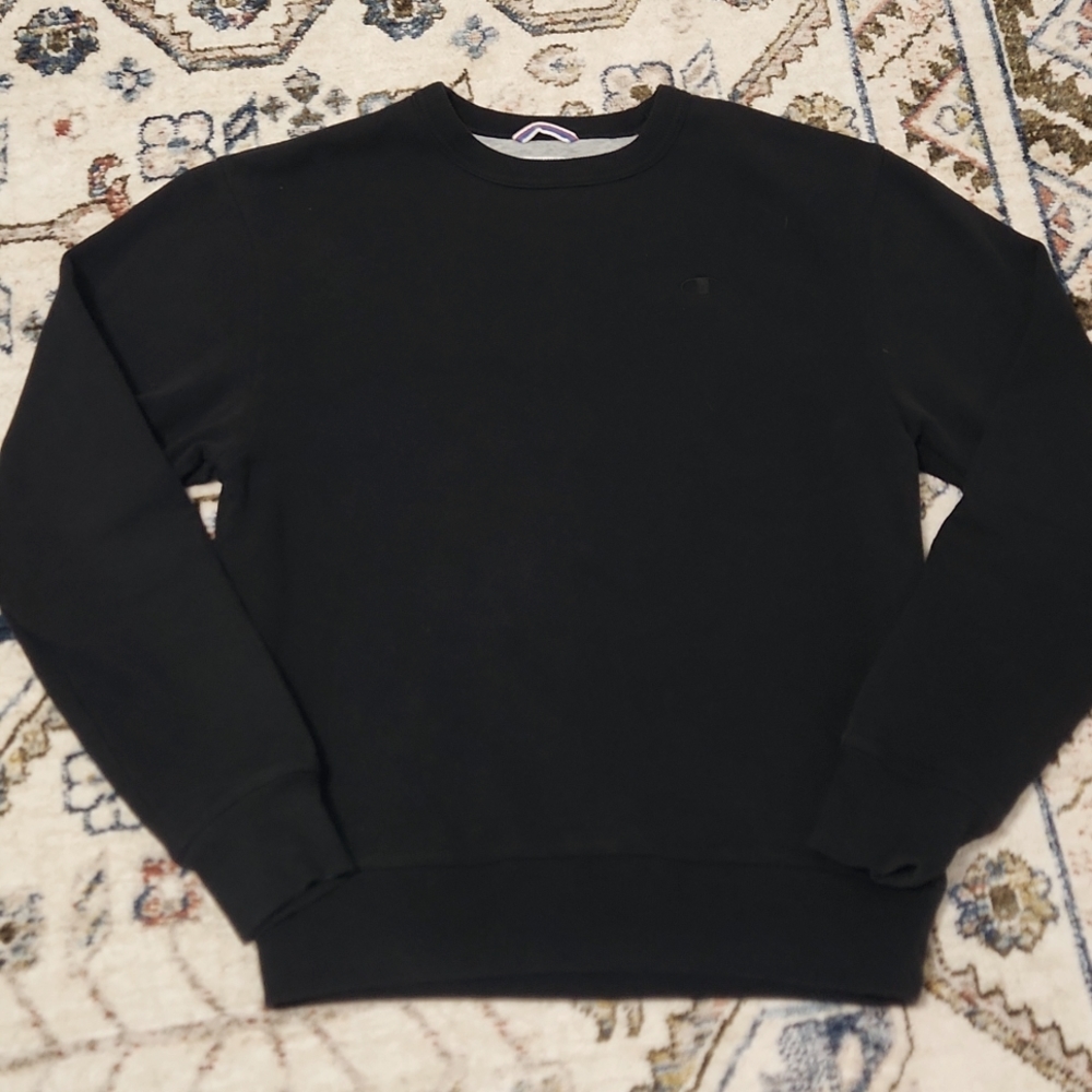 ☆Black Champion Sweatshirt/Crew Neck☆